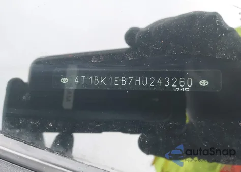 2017 Toyota Avalon Touring из США, поврежденный, VIN 4T1BK1EB7HU243260